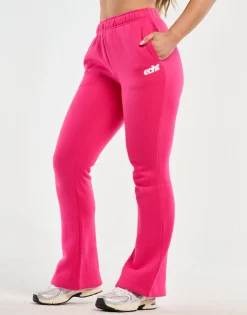 Clearance ECHT Blur Flare Sweatpants Bright Pink