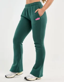 Hot ECHT Blur Flare Sweatpants Green