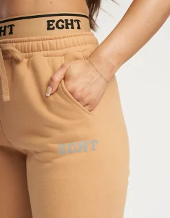 Clearance ECHT Bubble Banded Jogger Sweatpants Tan