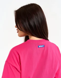 Outlet ECHT College Oversize Tee Pink