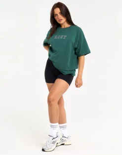 Online ECHT College Oversize Tee Green