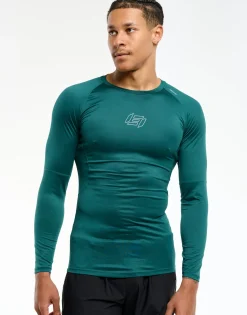 New ECHT Compression Long Sleeve Teal