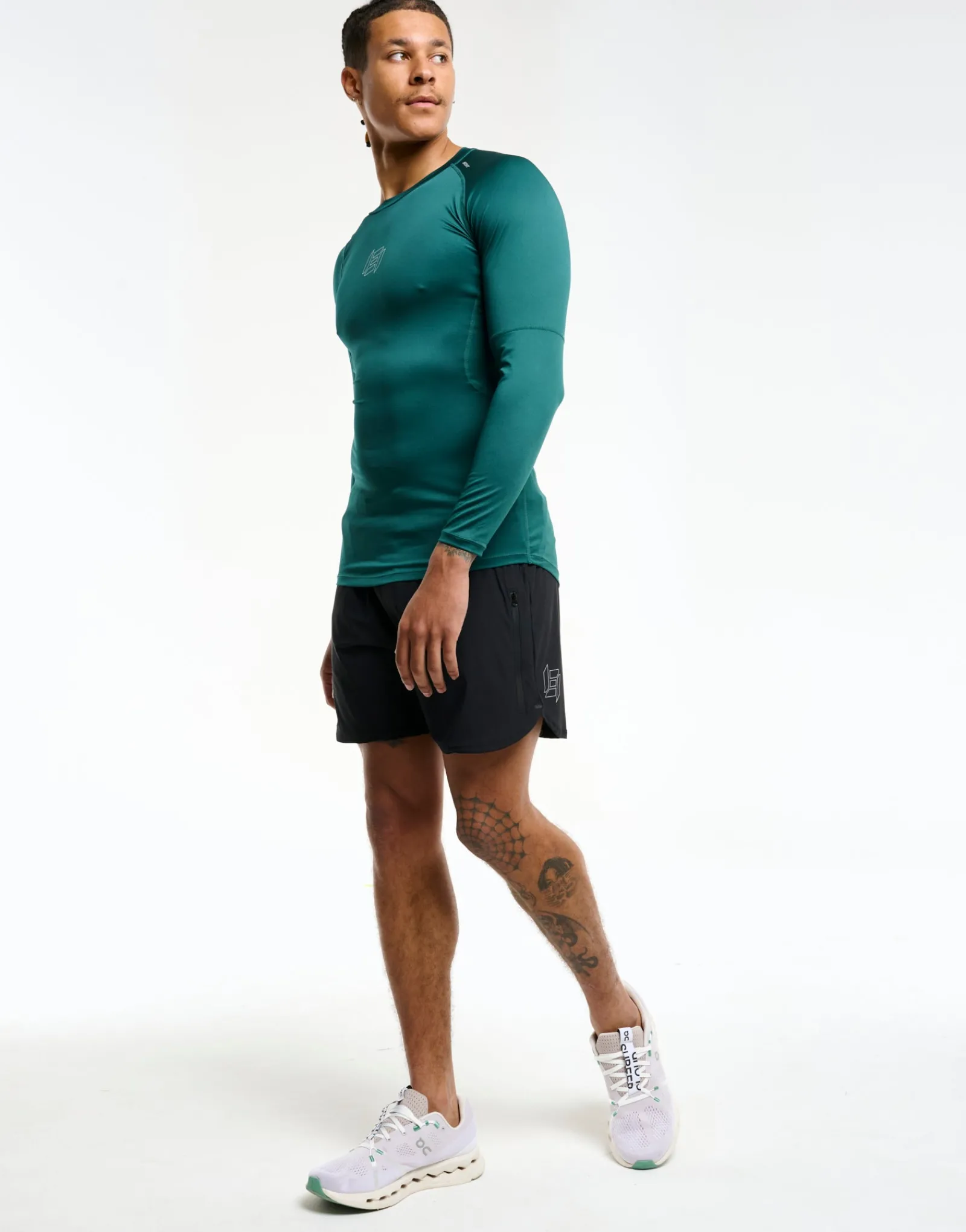 New ECHT Compression Long Sleeve Teal