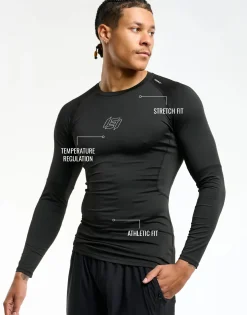 Best ECHT Compression Long Sleeve Black