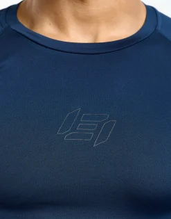 Outlet ECHT Compression Long Sleeve Dark Blue