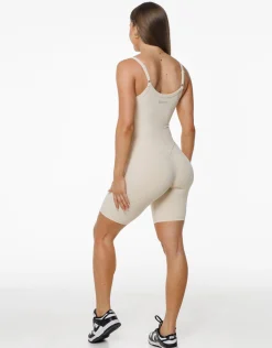 Fashion ECHT Core Unitard Oatmeal