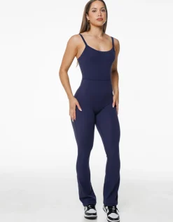 Online ECHT Core Unitard Flare Eclipse Blue