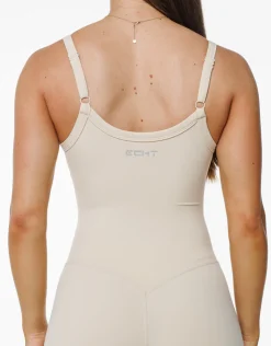 Clearance ECHT Core Unitard Flare Oatmeal