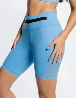 Discount ECHT Crossover Shorts Azure Blue