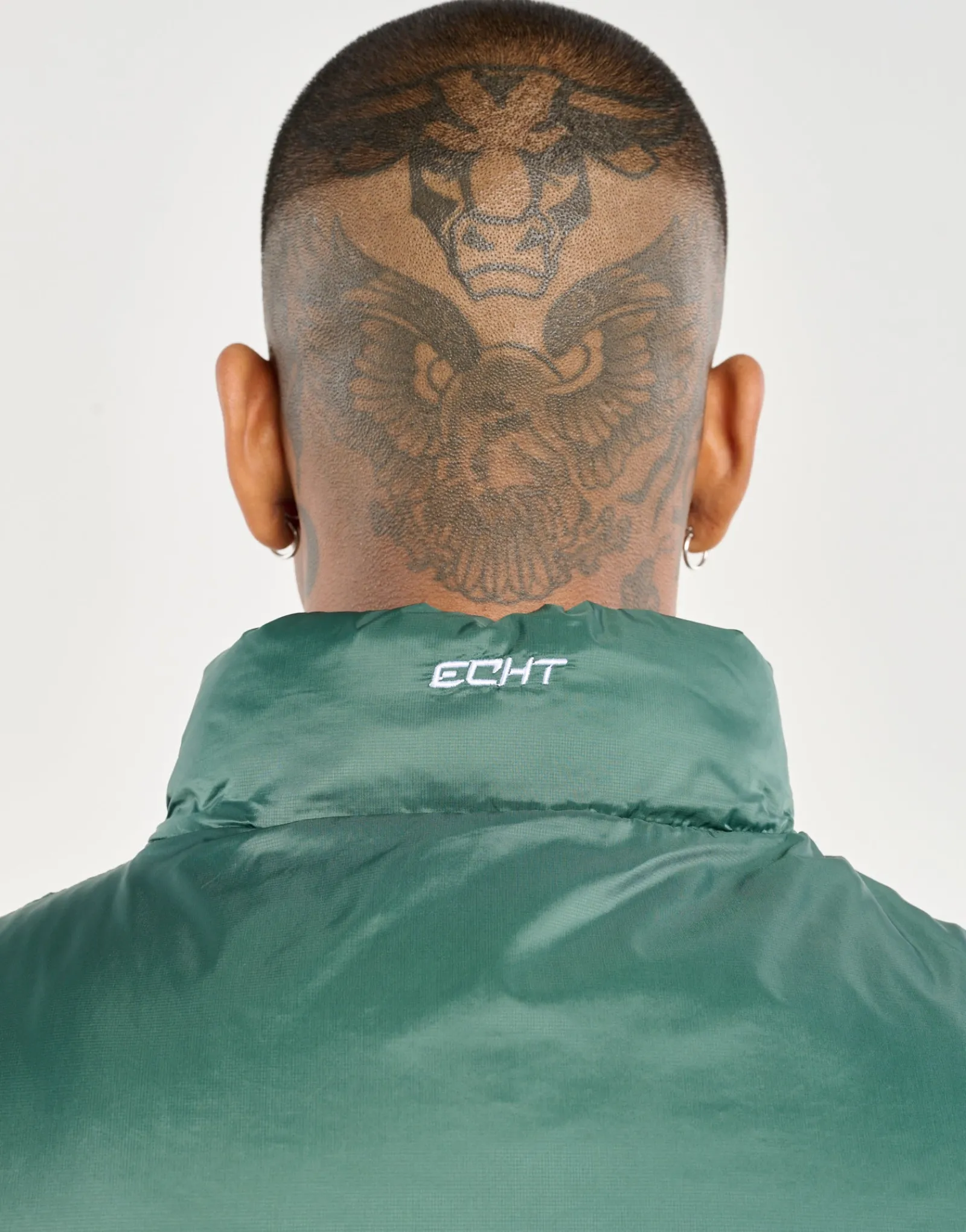 Online ECHT Dart Puffer Vest Green