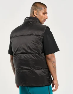Hot ECHT Dart Puffer Vest Black