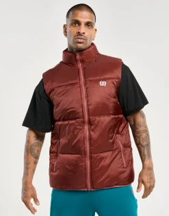 Outlet ECHT Dart Puffer Vest Brown