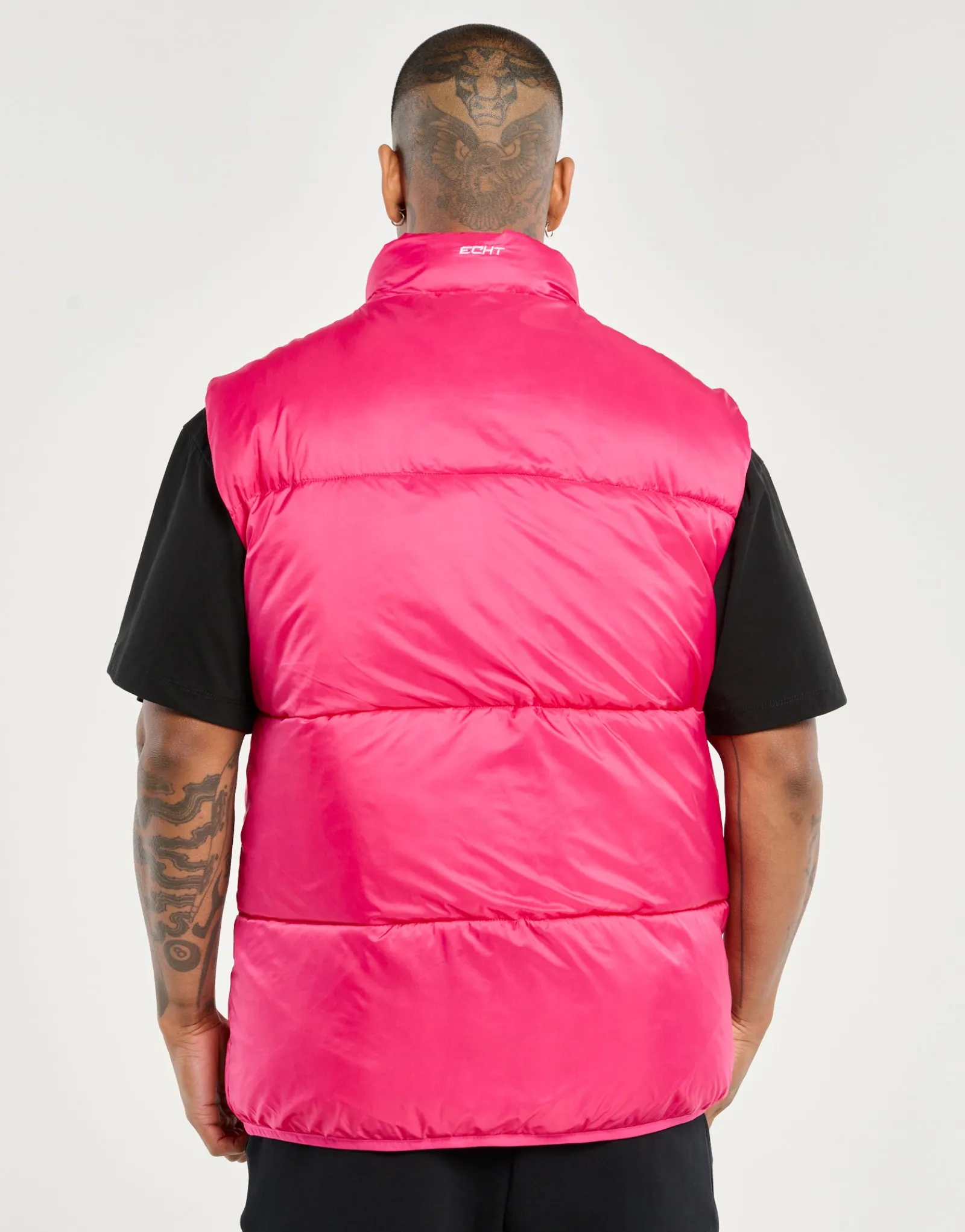 Outlet ECHT Dart Puffer Vest Pink