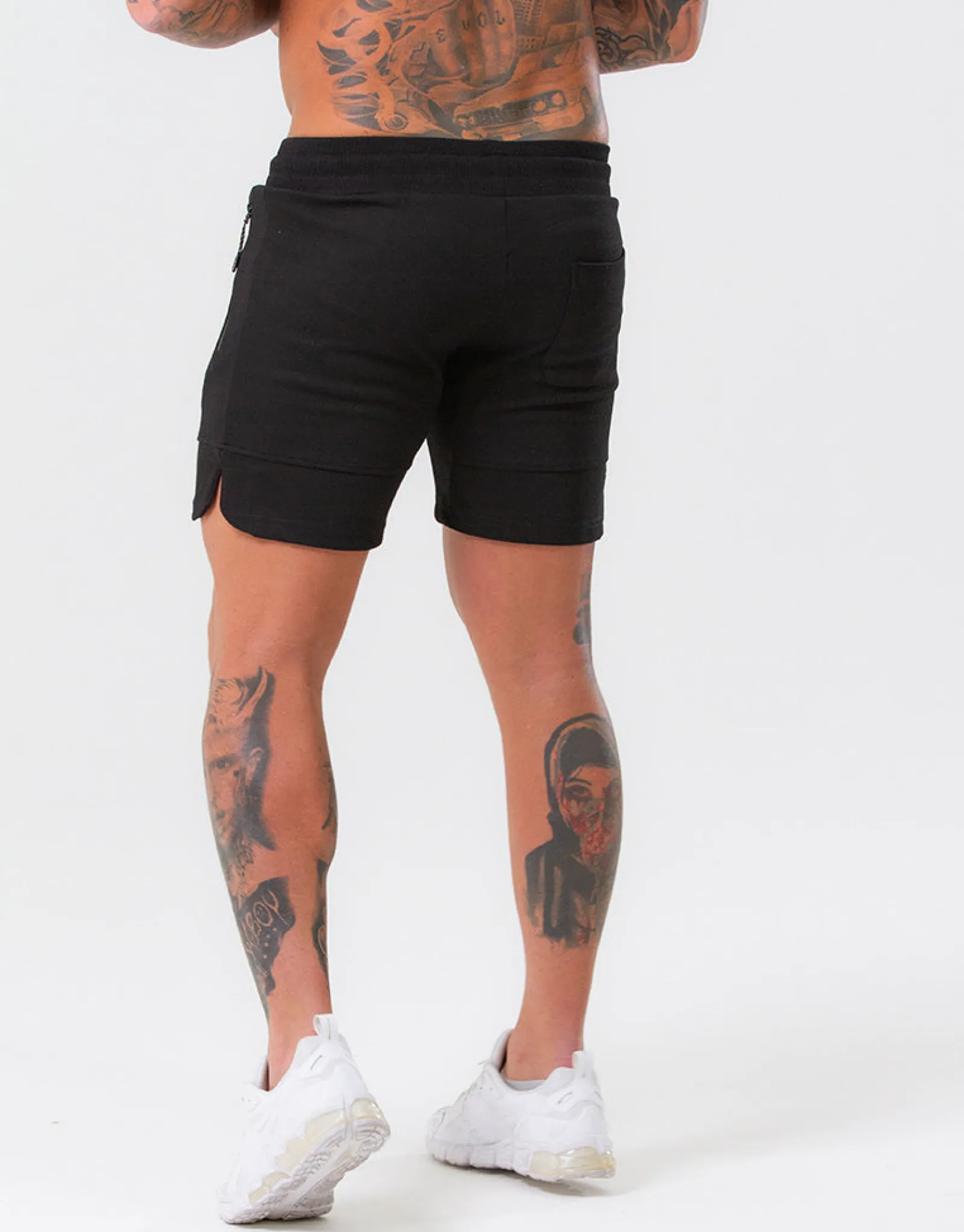 Sale ECHT Force Knit Shorts Black