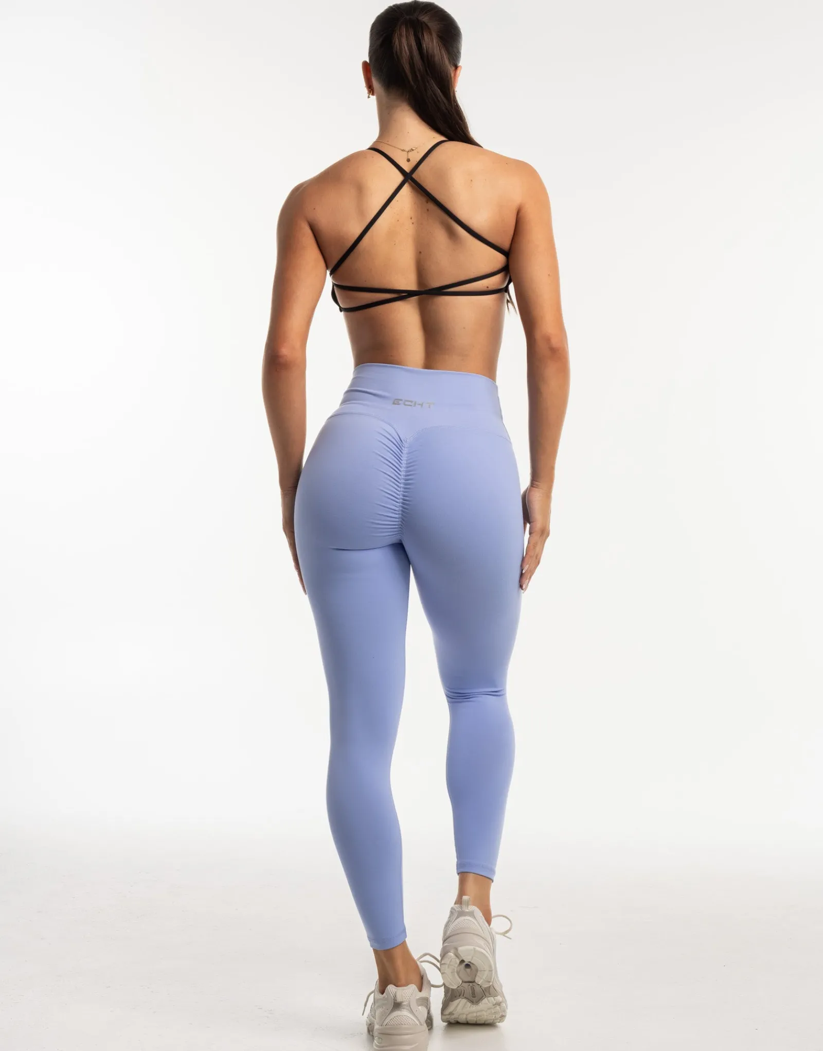 Best ECHT Force Scrunch Leggings Hydrangea Blue