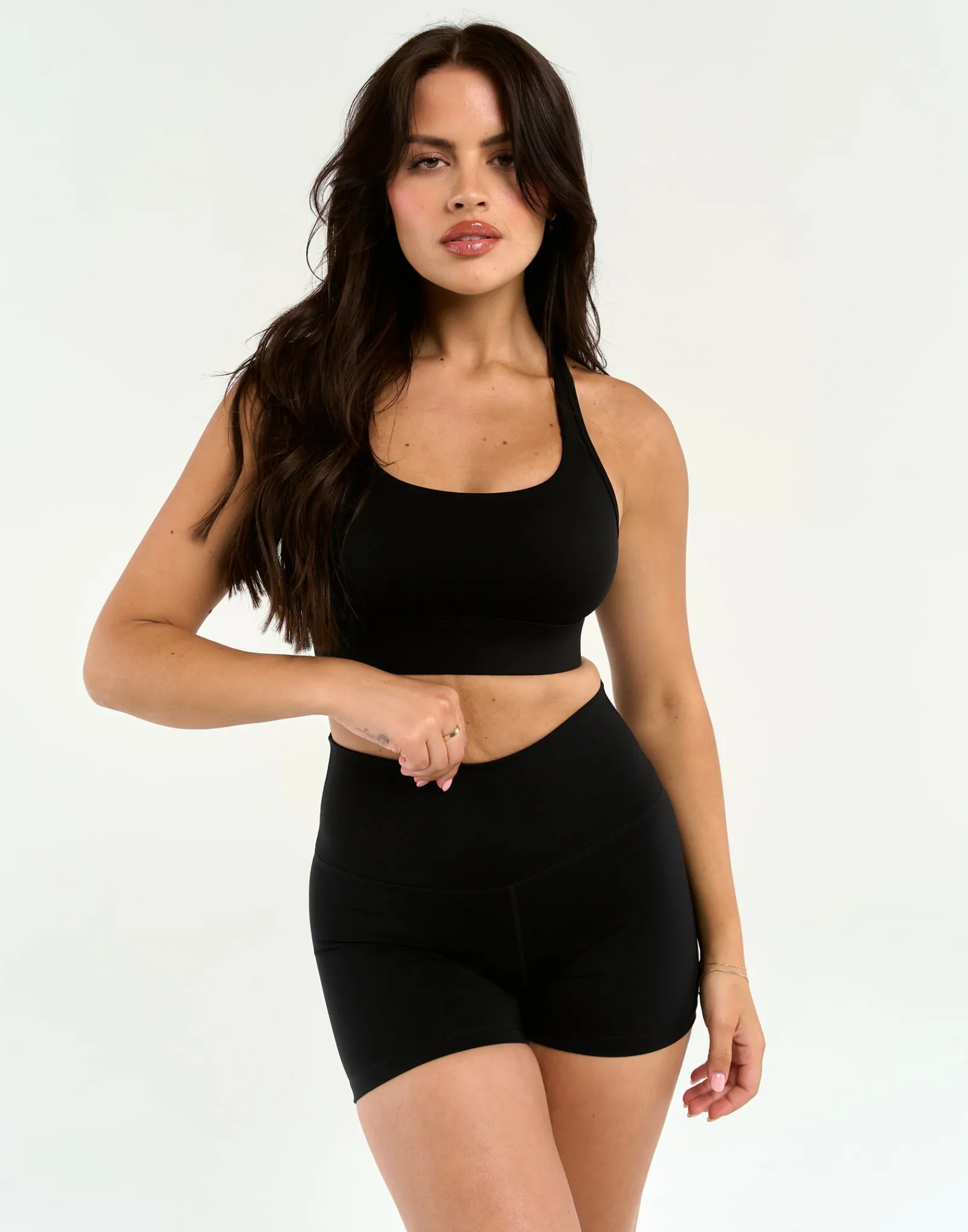 Clearance ECHT Force Scrunch Shorts Black