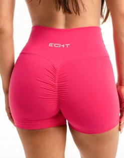 Clearance ECHT Force Scrunch Shorts Bright Pink