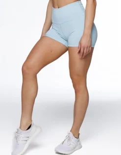 New ECHT Force Scrunch Shorts Light Blue