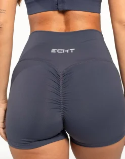 Online ECHT Force Scrunch Shorts Smoke Grey