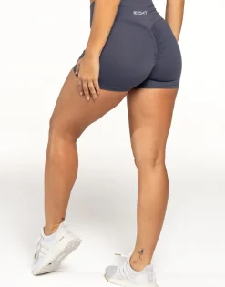 Online ECHT Force Scrunch Shorts Smoke Grey