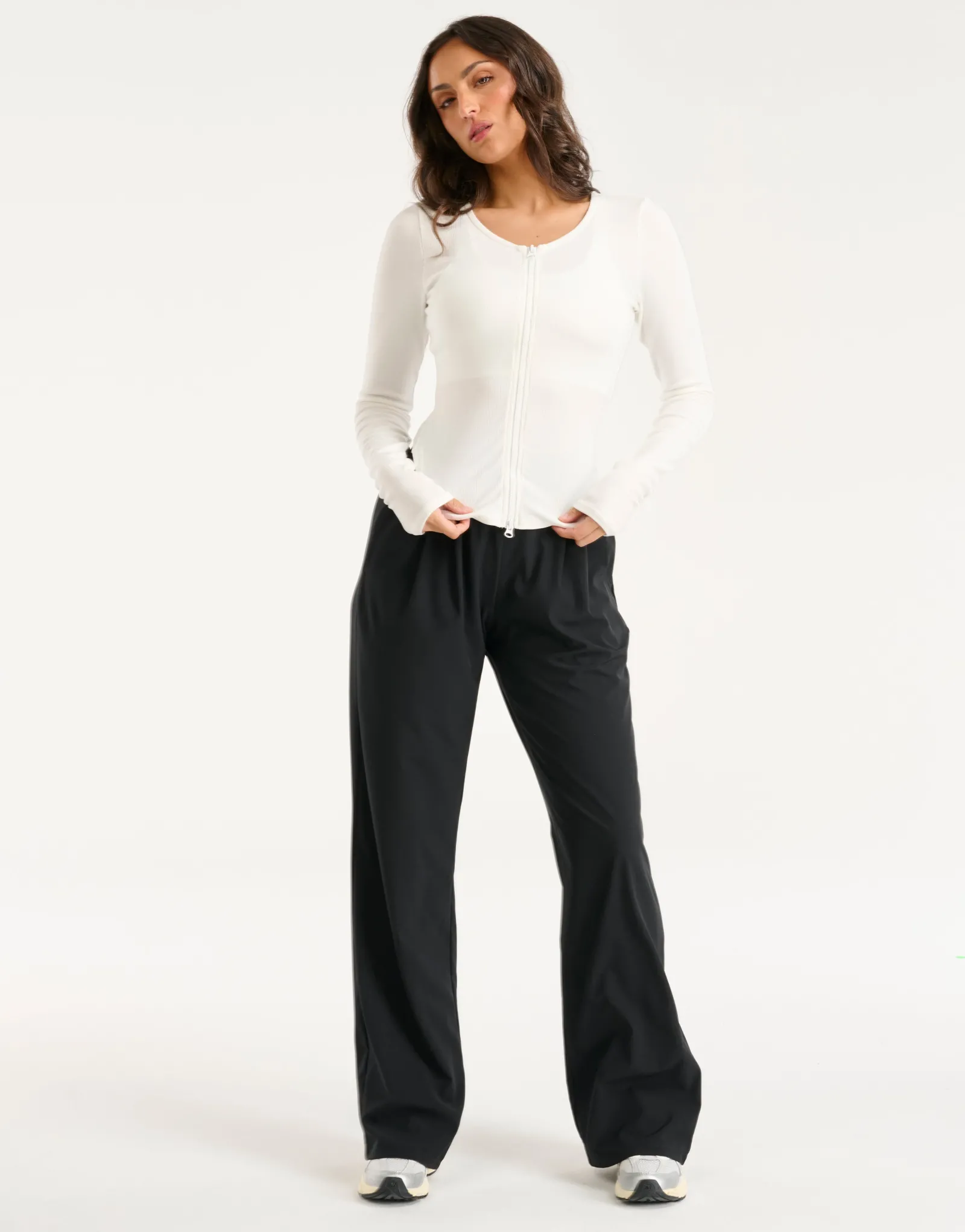 Hot ECHT Knit Cardigan White
