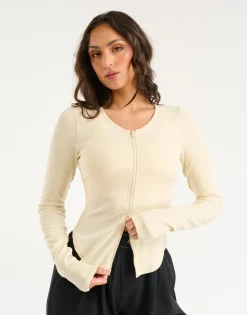 Sale ECHT Knit Cardigan Taupe