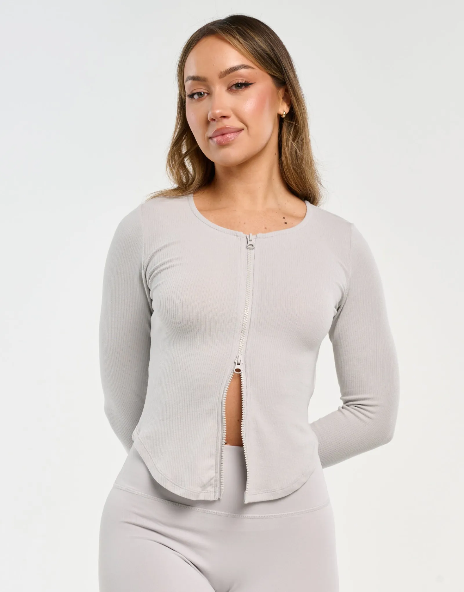 Online ECHT Knit Cardigan Micro Grey