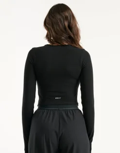 New ECHT Knit Cardigan Black