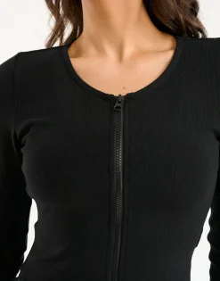 New ECHT Knit Cardigan Black