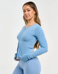 Sale ECHT Knit Cardigan Process Blue