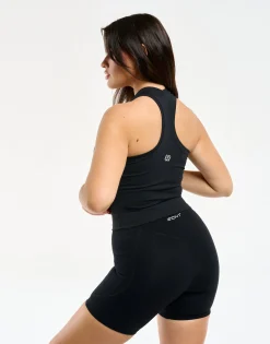 Sale ECHT Midriff Singlet Black