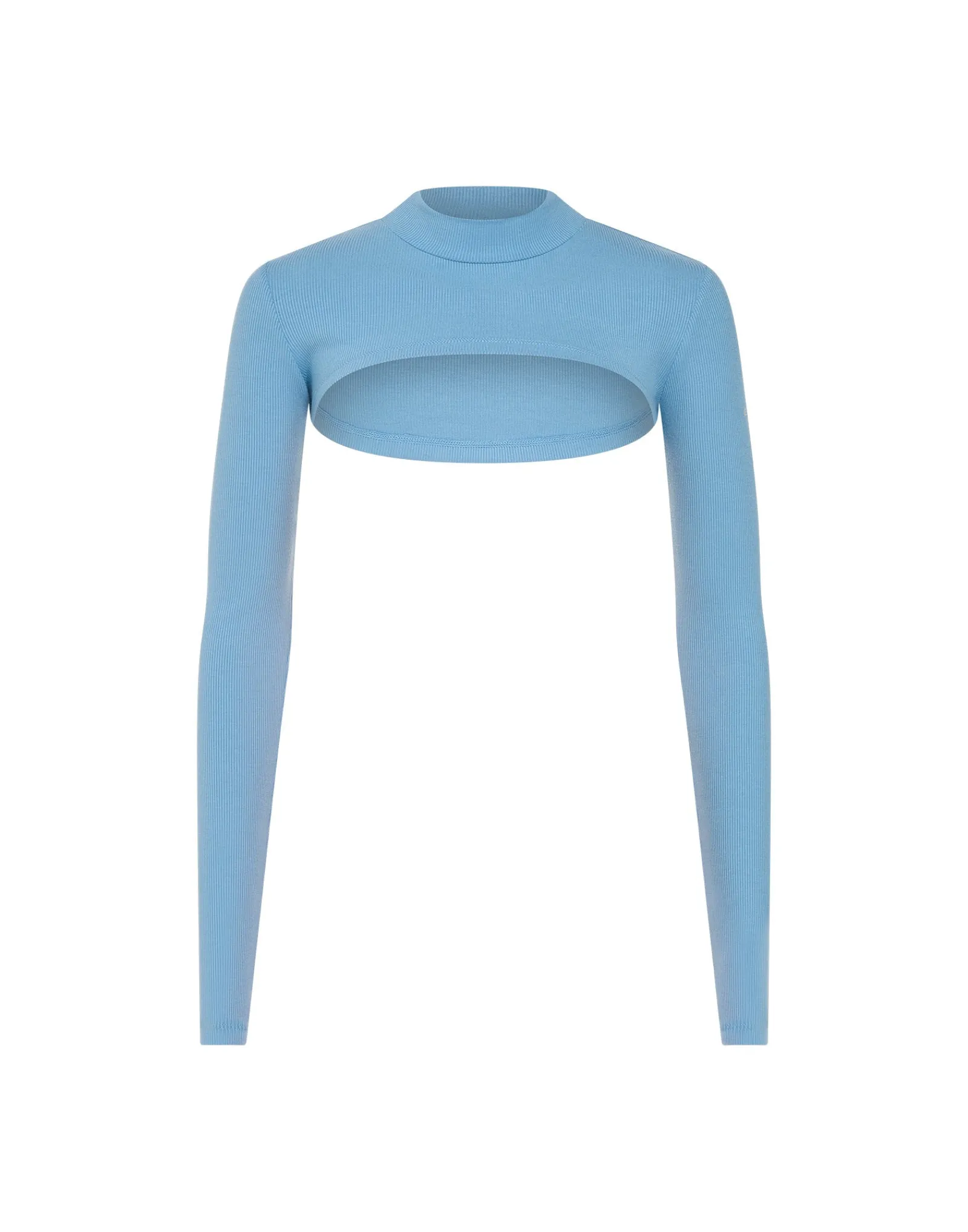 Best ECHT Ribbed High Cut Long Sleeve Process Blue