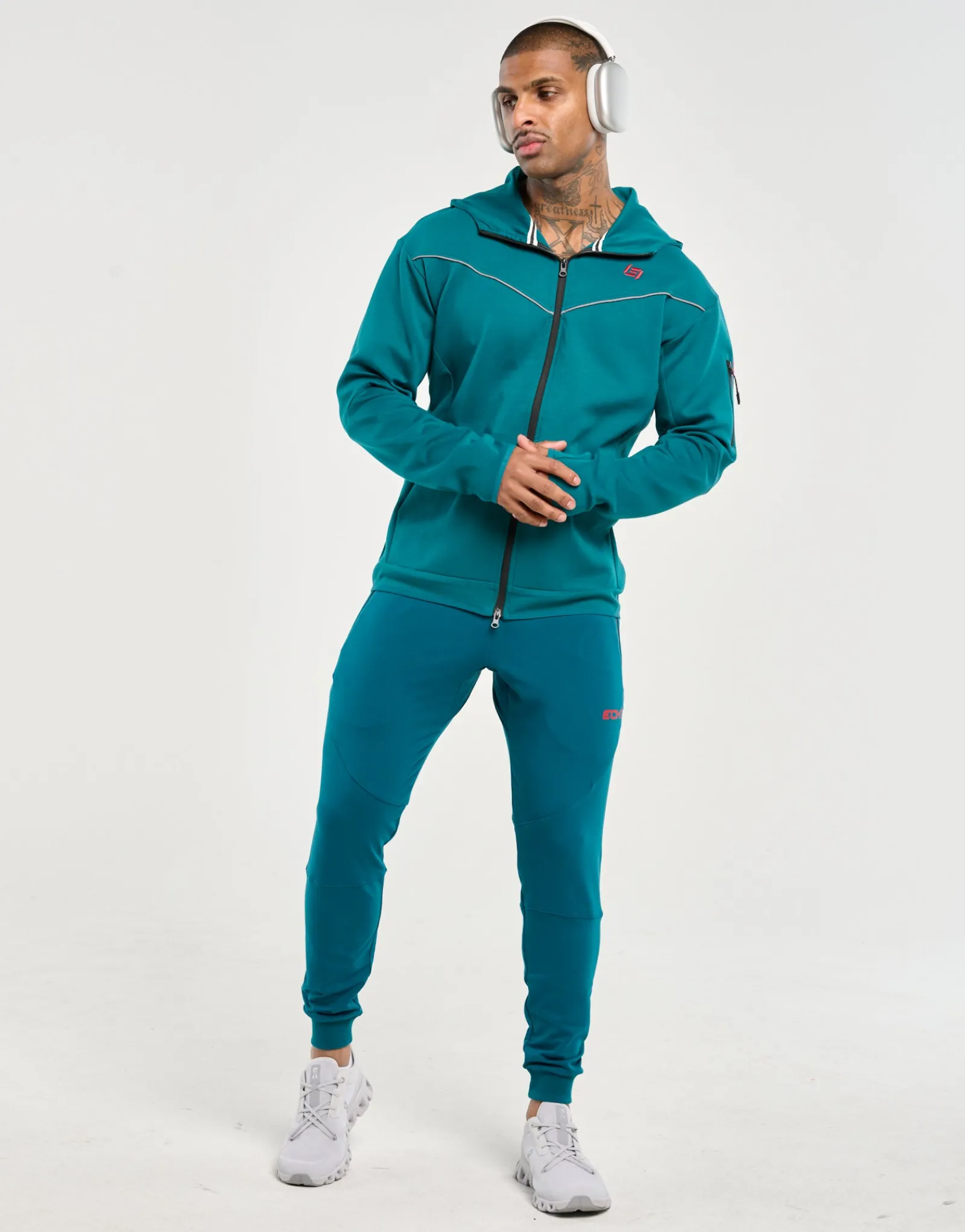 Best ECHT Tapered Joggers Deep Teal