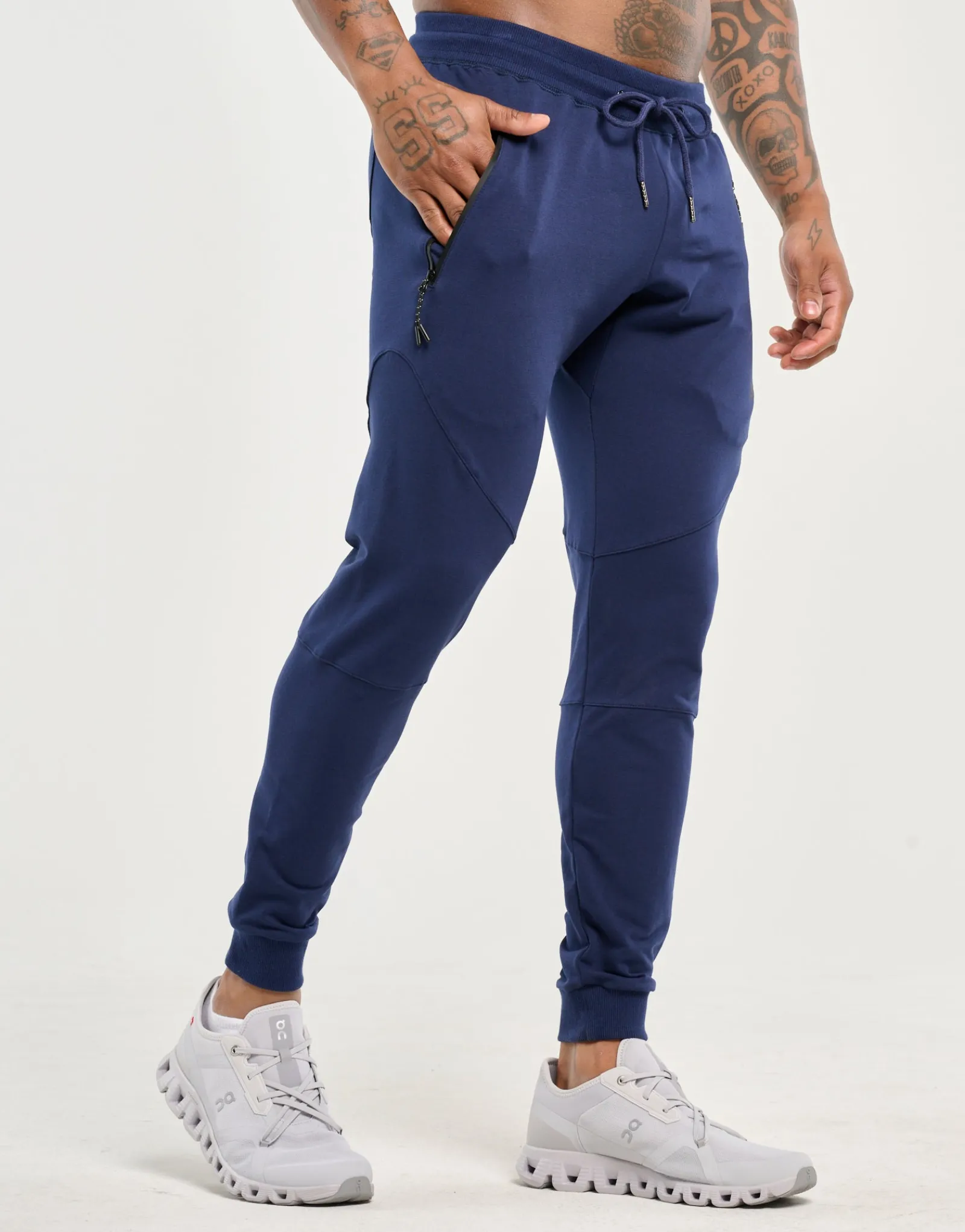 Fashion ECHT Tapered Joggers Dark Blue