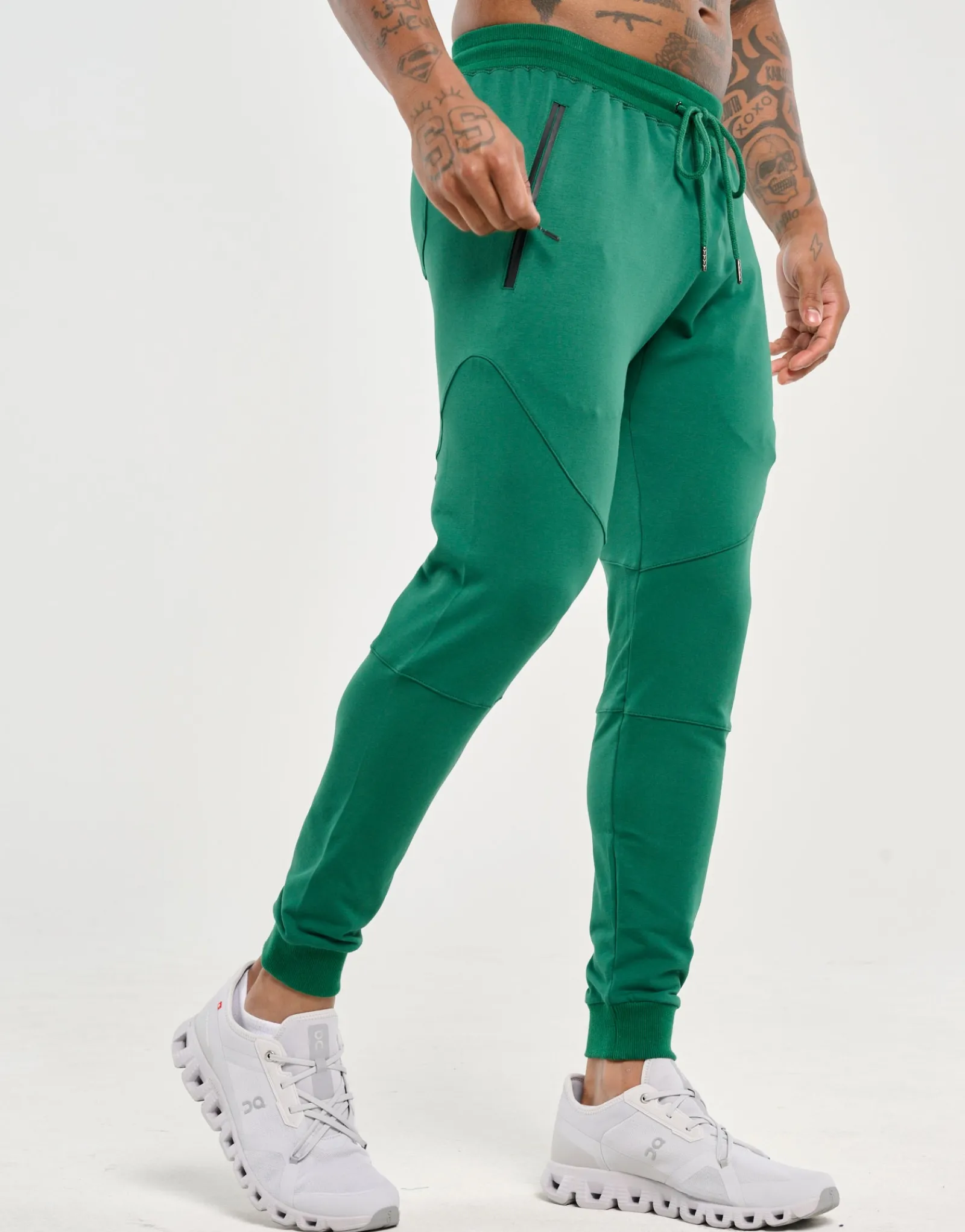 Hot ECHT Tapered Joggers Forest Green