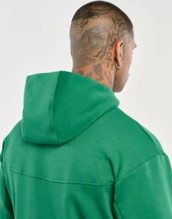 Clearance ECHT Tech Zip-Up Hoodie Green