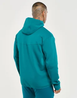 New ECHT Tech Zip-Up Hoodie Teal