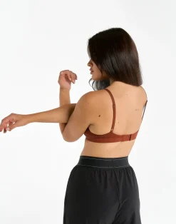 Clearance ECHT Elemental Crossover Bralette Brown