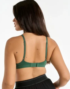Clearance ECHT Elemental Crossover Bralette Green