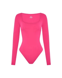 Discount ECHT Elemental L Square Bodysuit Pink
