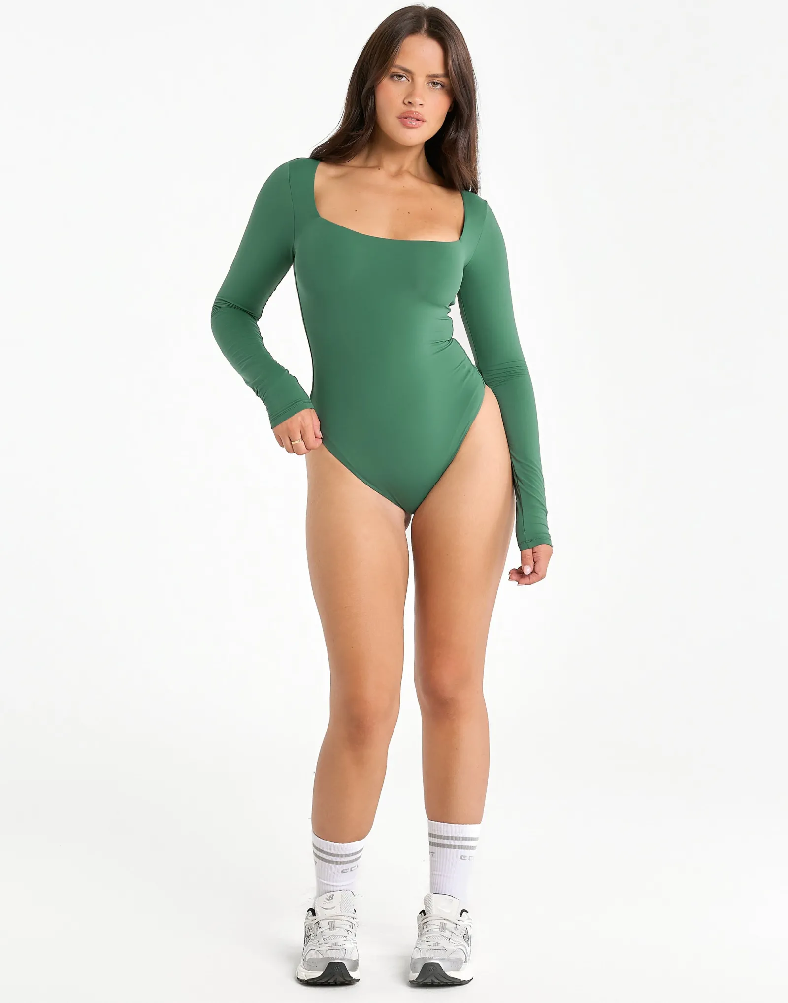 Online ECHT Elemental L Square Bodysuit Green