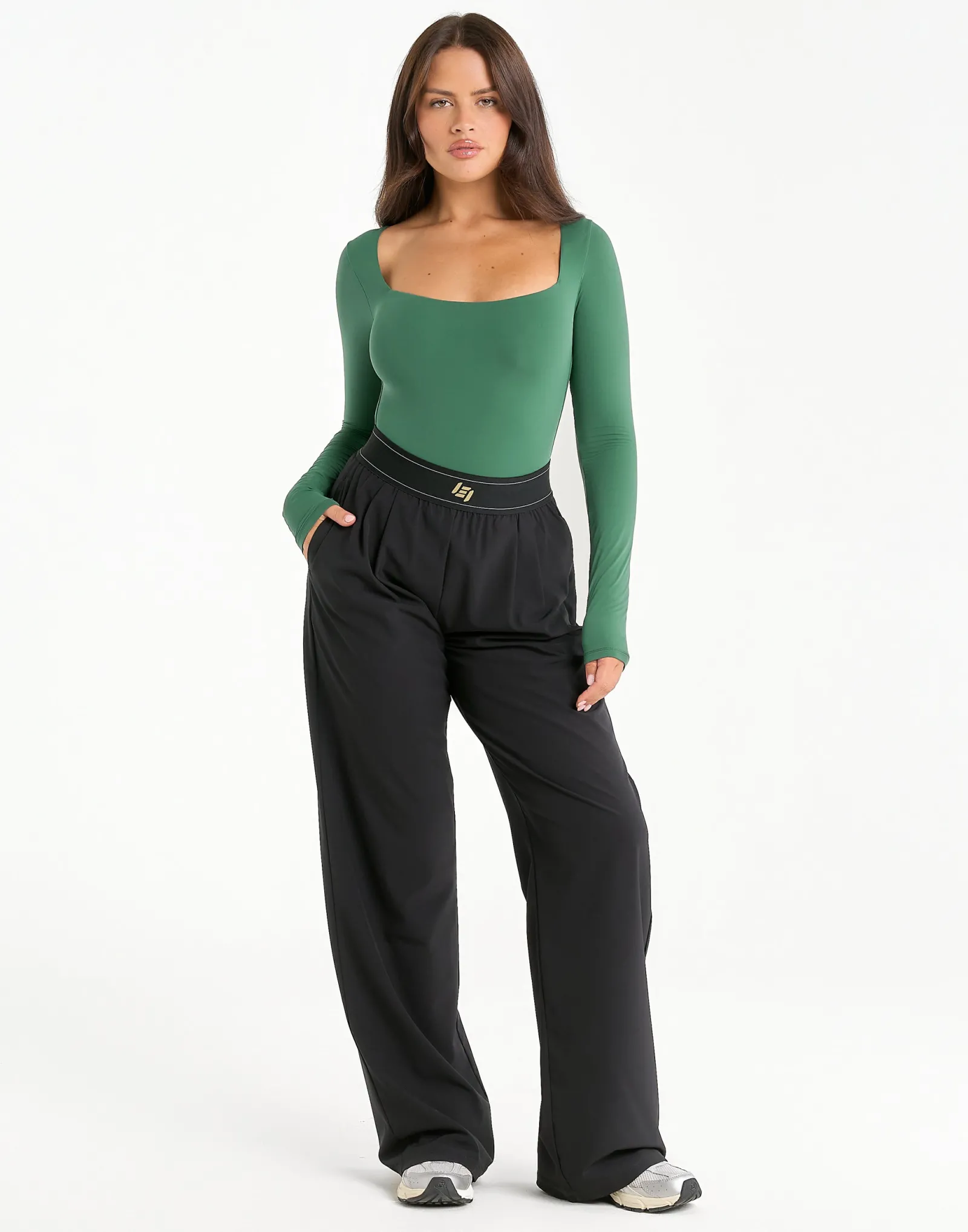 Online ECHT Elemental L Square Bodysuit Green