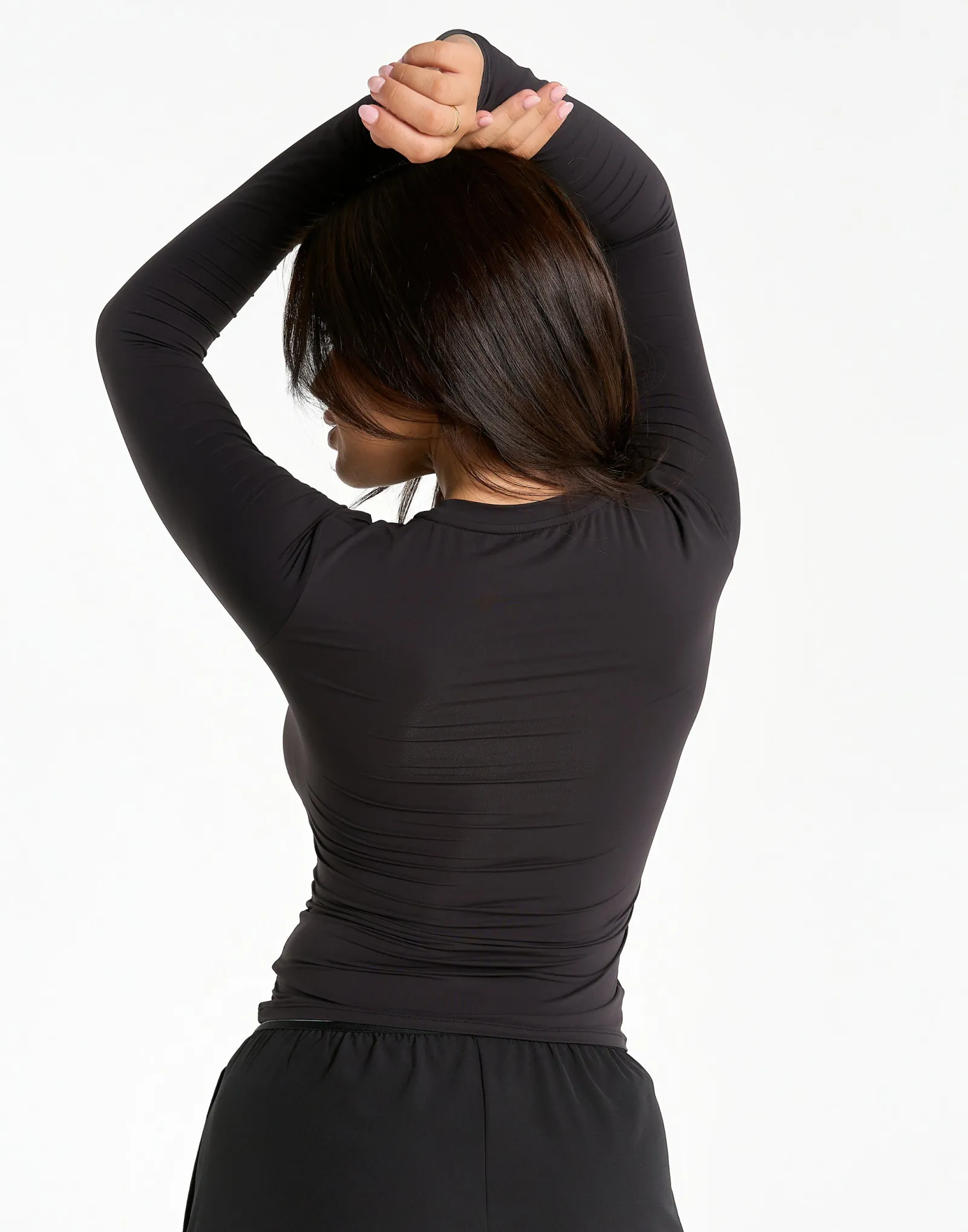 Outlet ECHT Elemental Long Sleeve T-Shirt Black