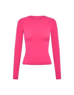 New ECHT Elemental Long Sleeve T-Shirt Pink