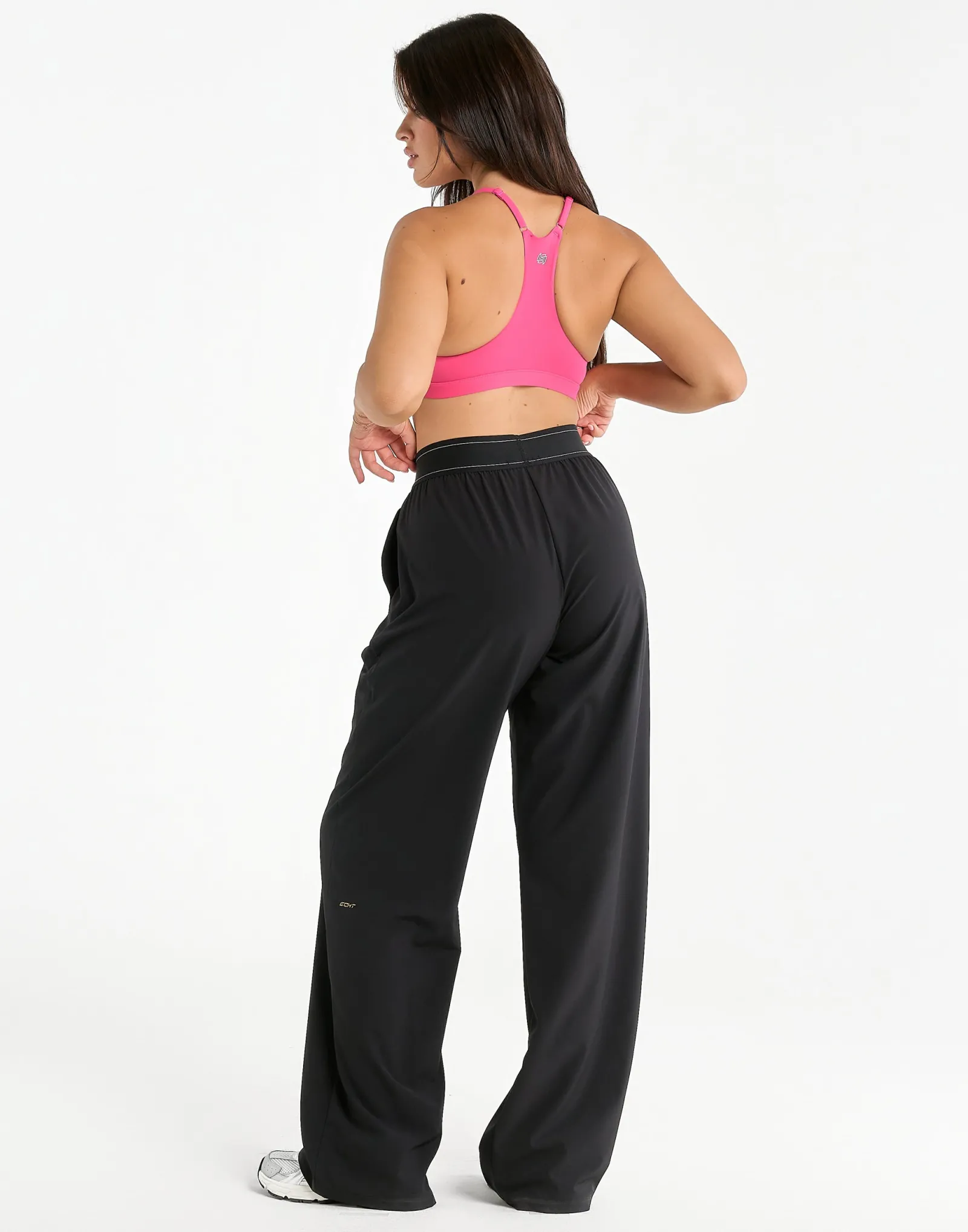 Hot ECHT Elemental Raceback Scoop Bralette Pink