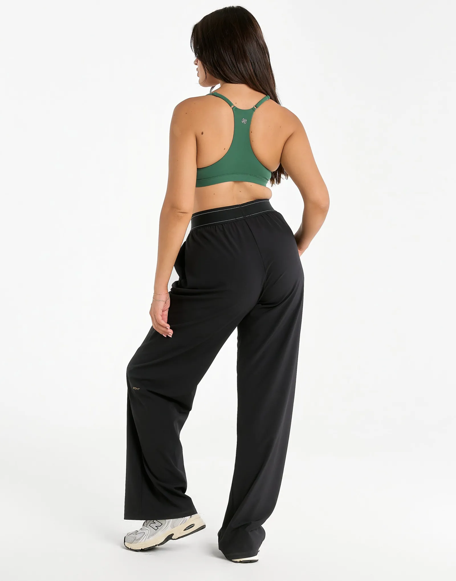 Online ECHT Elemental Raceback Scoop Bralette Green