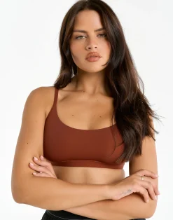 Fashion ECHT Elemental Scoop Bralette Brown