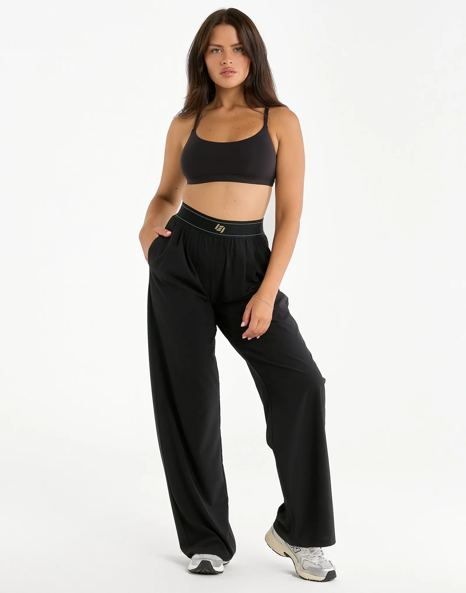 Outlet ECHT Elemental Scoop Bralette Black