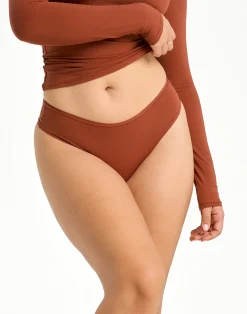Outlet ECHT Elemental Thong Brown