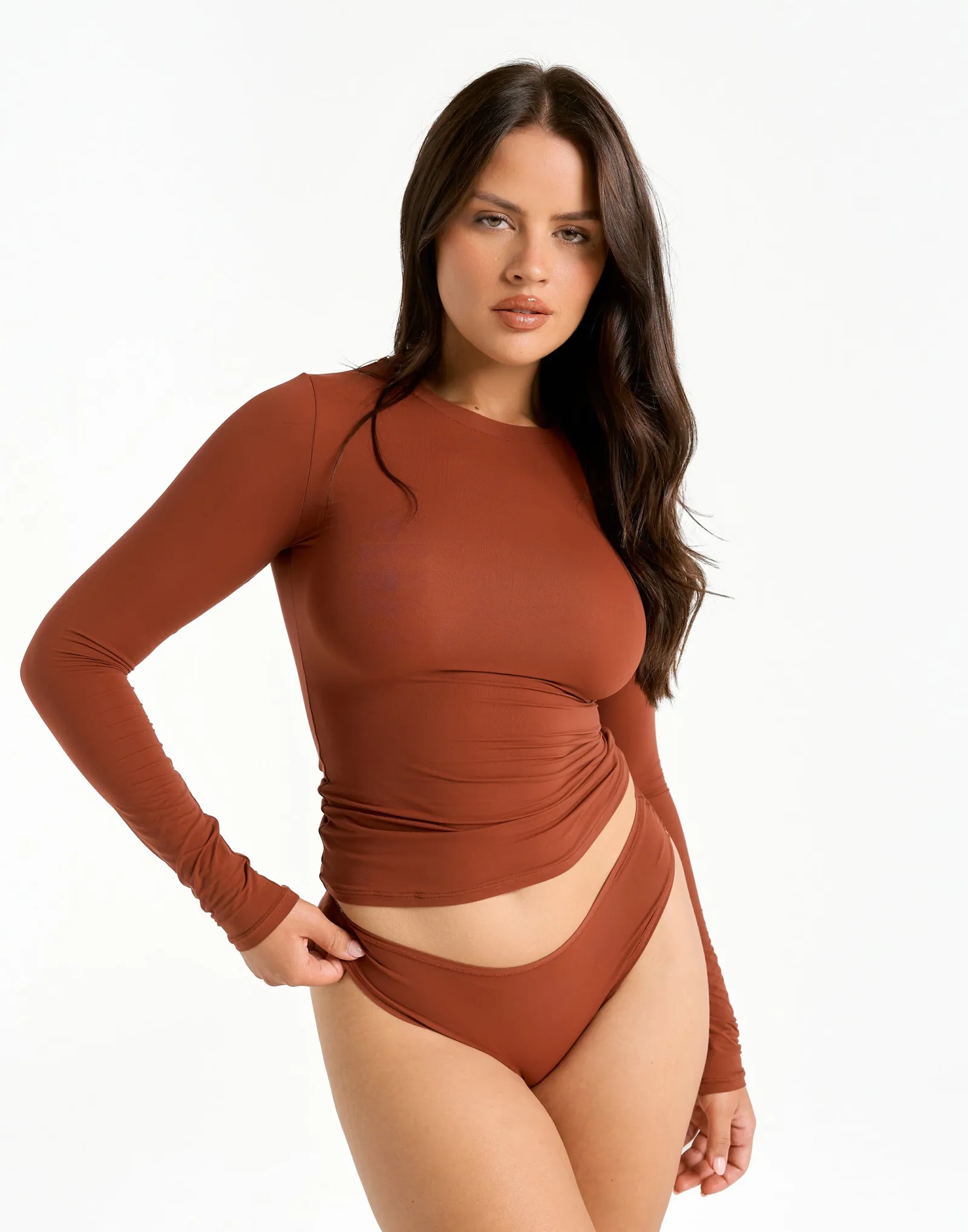 Outlet ECHT Elemental Thong Brown